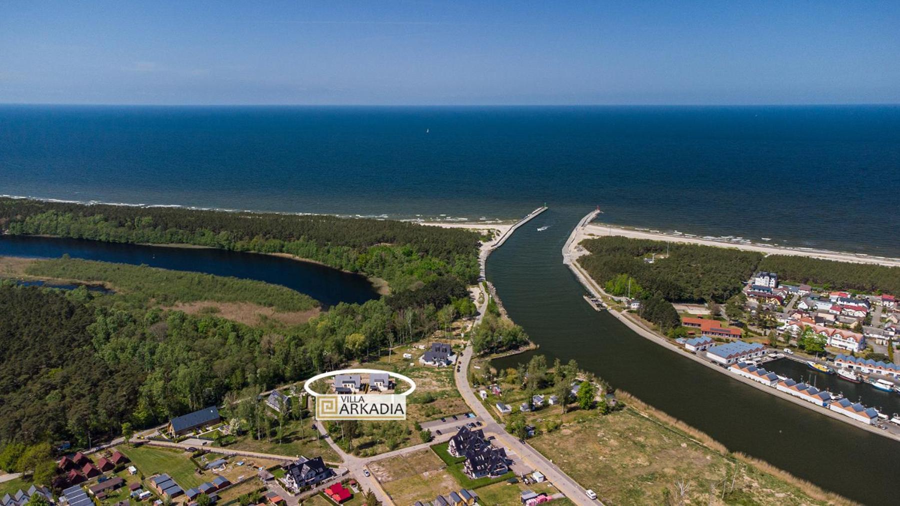 Villa Arkadia Portus Dziwnów Buitenkant foto